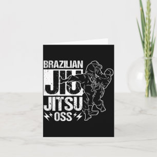 Brazilian Jiu-Jitsu OSS Brazilian Jiu-Jitsu BJJ Card