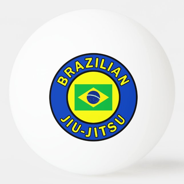 Brazilian Jiu Jitsu Ping Pong Ball (Front)