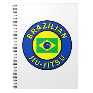 Brazilian Jiu Jitsu Spiral Notebook