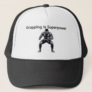 Brazilian Jiu-Jitsu Style Vector Art Cap