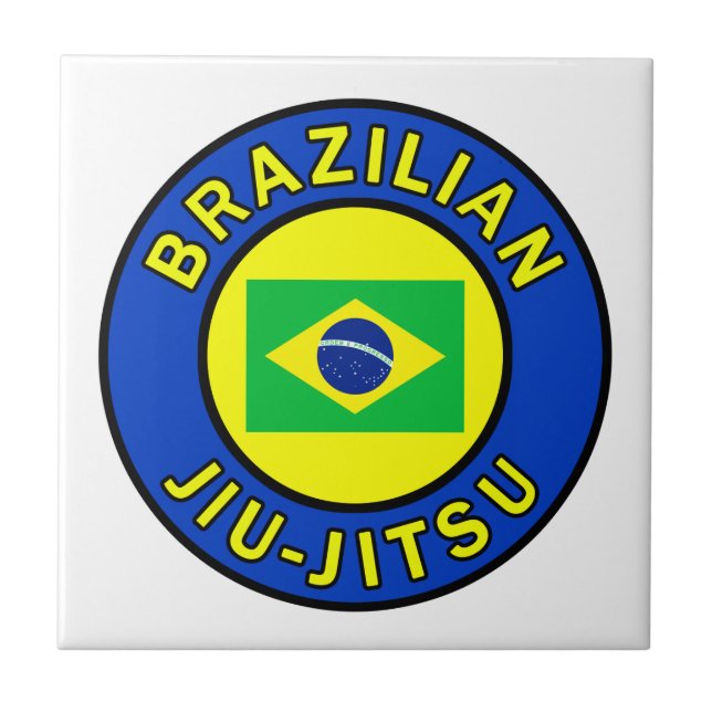 Brazilian Jiu Jitsu Tile (Front)