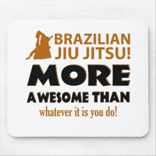 Brazilian Jiu Jutsu Martial arts gift items Mouse Pad