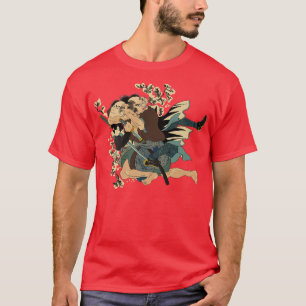 Brazilian Jiujitsu Japanese Ancient Samurai Jaw cr T-Shirt