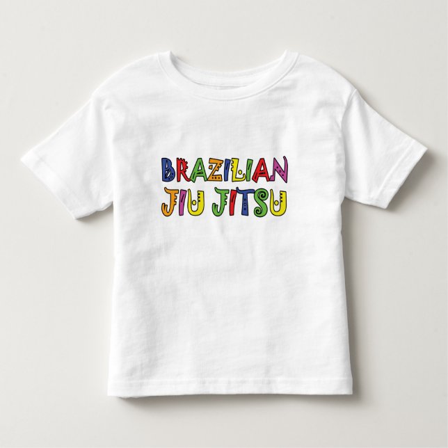 Brazilian Jiujitsu Toddler T-shirt (Front)