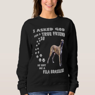 Brazilian Mastiff Dog Mum Dad Costume Fila Brasile Sweatshirt