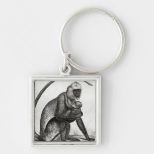 Brazilian Monkey Key Ring