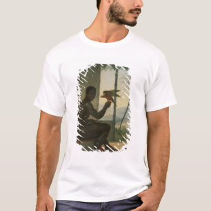 Brazilian negro with Tropical Bird T-Shirt
