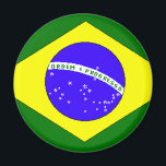 Brazilian Pride Magnet<br><div class="desc">All things related to Brazilion pride and the flag of Brazil!</div>