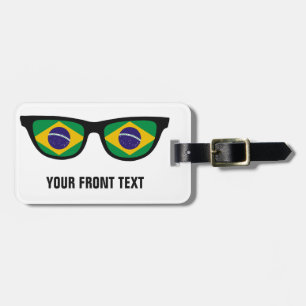 Brazilian Shades custom luggage tag