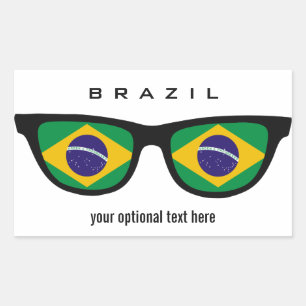 brazilian Shades custom stickers