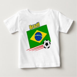 Brazilian Soccer Team Baby T-Shirt