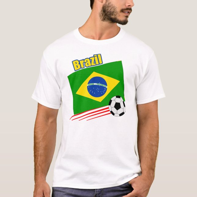 Brazilian Soccer Team T-Shirt (Front)