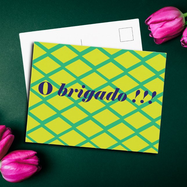 Brazilian Thank You Postcard (Creator Uploaded)