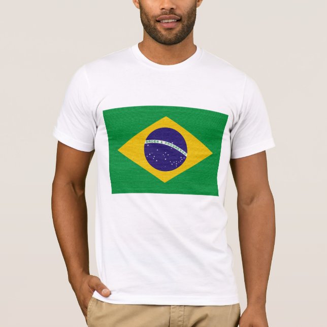 Brazil's Flag T-Shirt (Front)
