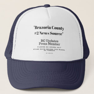 Brazoria County Updates News Crew Trucker Hat