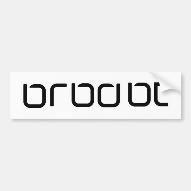 BRBDBT BUMPER STICKER (Front)