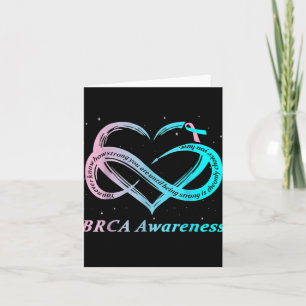 Brca Warrior Im Fine Breast Cancer Awareness Card