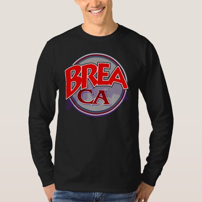 Brea CA caps shirt (Front)