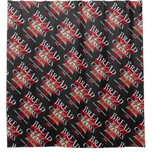 BREAD AND CIRCUSES BISTRO NEW YORK CITY SHOWER CURTAIN