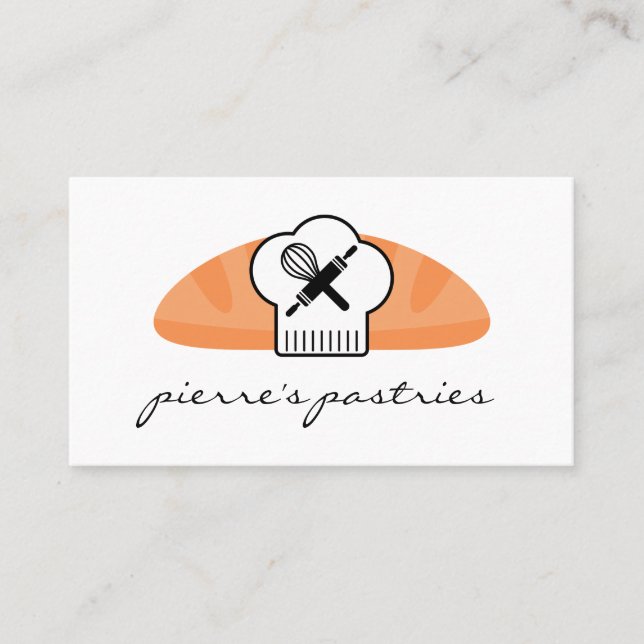 Bread and Kitchen Tools Business Card (Front)