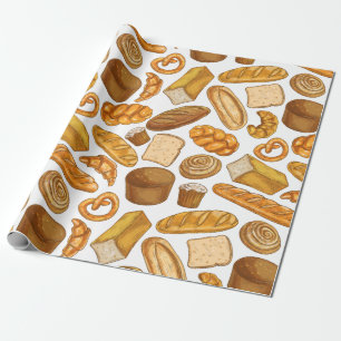 Bread and Pastry Baker, Bakery Wrapping Paper