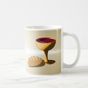 Bread and Wine The Last Supper Easter Communion Coffee Mug