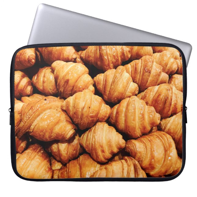 Bread background / Bread is a staple food prepared Laptop Sleeve (Front)