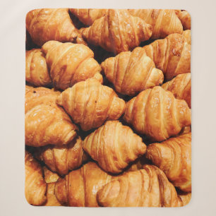Bread background / Bread is a staple food prepared Sherpa Blanket