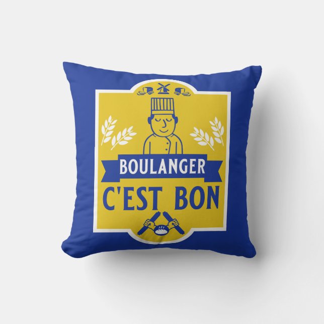 Bread Baker Cushion (Front)