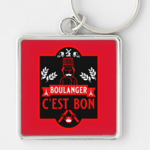 Bread Baker Key Ring