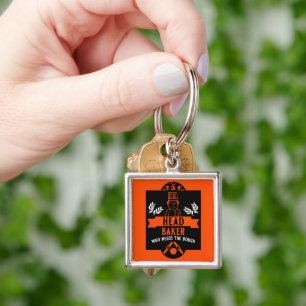 Bread Baker Key Ring