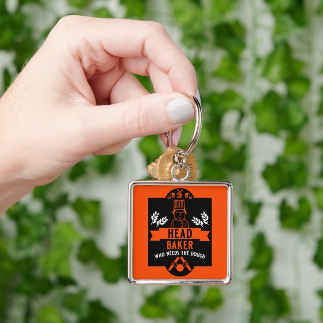 Bread Baker Key Ring (Hand)