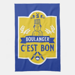 Bread Baker Tea Towel