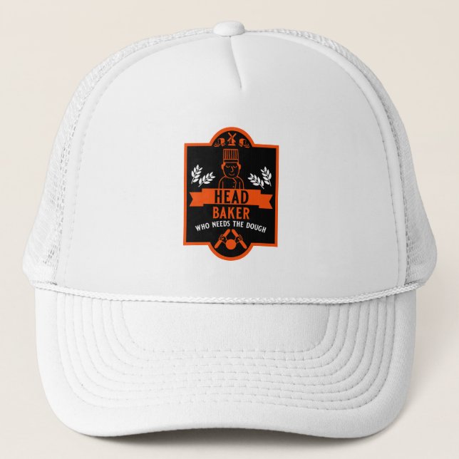 Bread Baker Trucker Hat (Front)