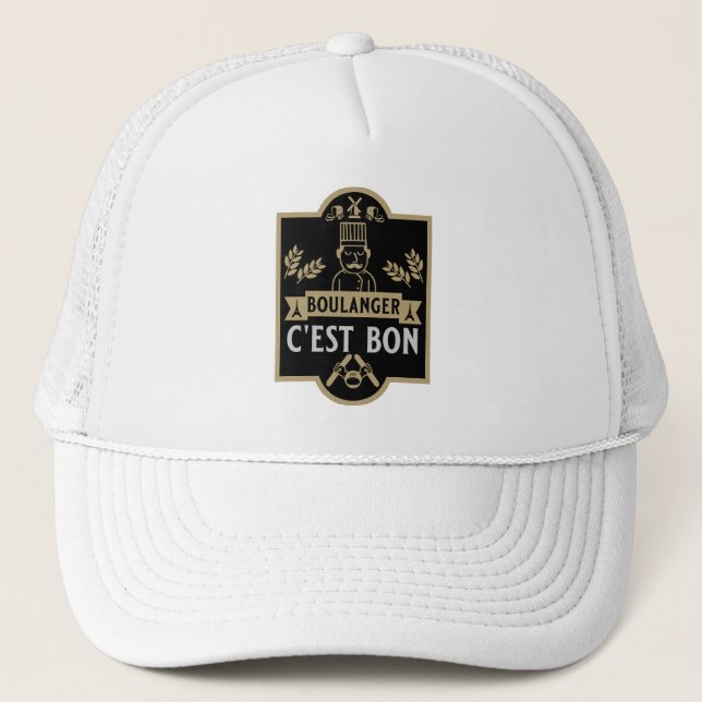 Bread Baker Trucker Hat (Front)