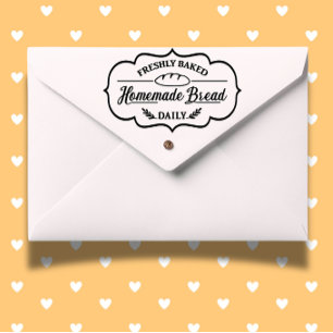 Bread Bakery Homemade Theme Self-inking Stamp