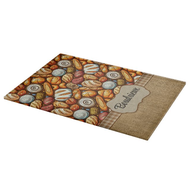 Bread Baking  Cutting Board (Corner)