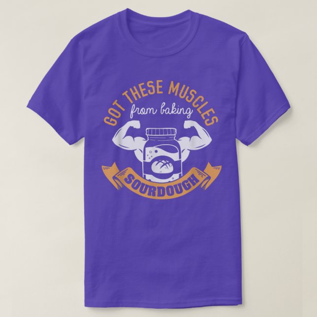 Bread Baking Sourdough Bake Bread Baker  T-Shirt (Design Front)
