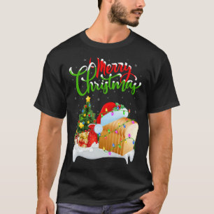 Bread Food Xmas Decorations Santa Bread Christma T-Shirt