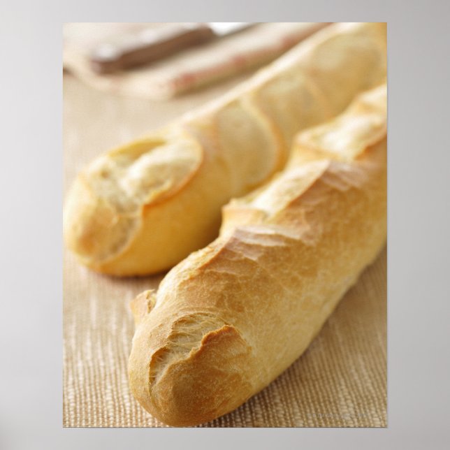 Bread, french stick poster (Front)
