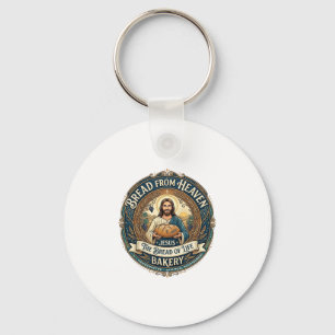 Bread From Heaven Jesus Bread Life Bakery Christia Key Ring