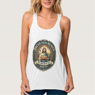 Bread From Heaven Jesus Bread Life Bakery Christia Singlet