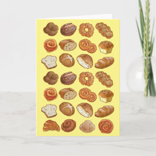 Bread greeting card