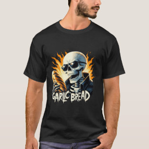 Bread Halloween Skeleton Bakery Baker Bread Lover  T-Shirt