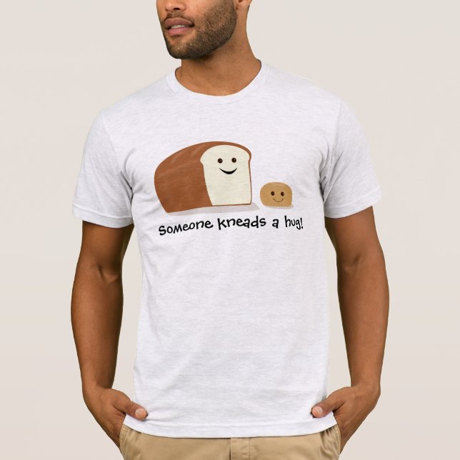 Bread Humour T-shirt (Front)
