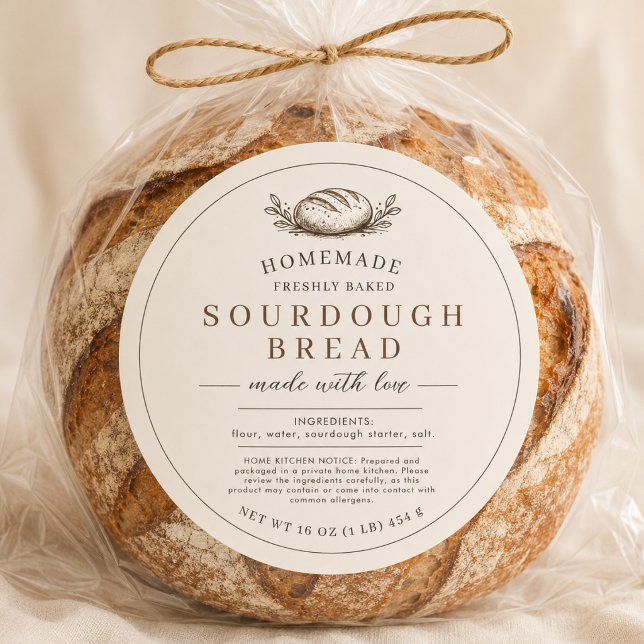 Bread Ingredients Product Label (Creator Uploaded)