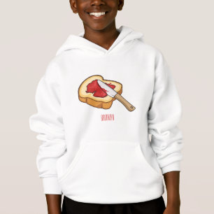Bread & jam cartoon illustration