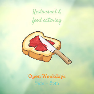Bread & jam cartoon illustration