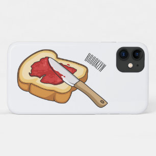 Bread & jam cartoon illustration  Case-Mate iPhone case