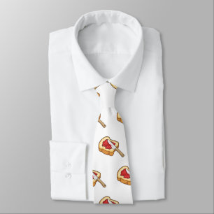 Bread & jam cartoon illustration  tie